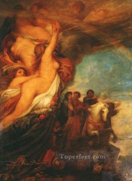 George Frederic Watts Painting - Lifes Illusions 1849 symbolist George Frederic Watts